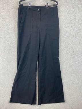 Maeve Anthropologie Wide Leg Cargo Pants Women’s Size 12 Boho flare